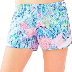 Lilly Pulitzer Ocean Trail " Sink or Swim" Athletic / Swim Shorts